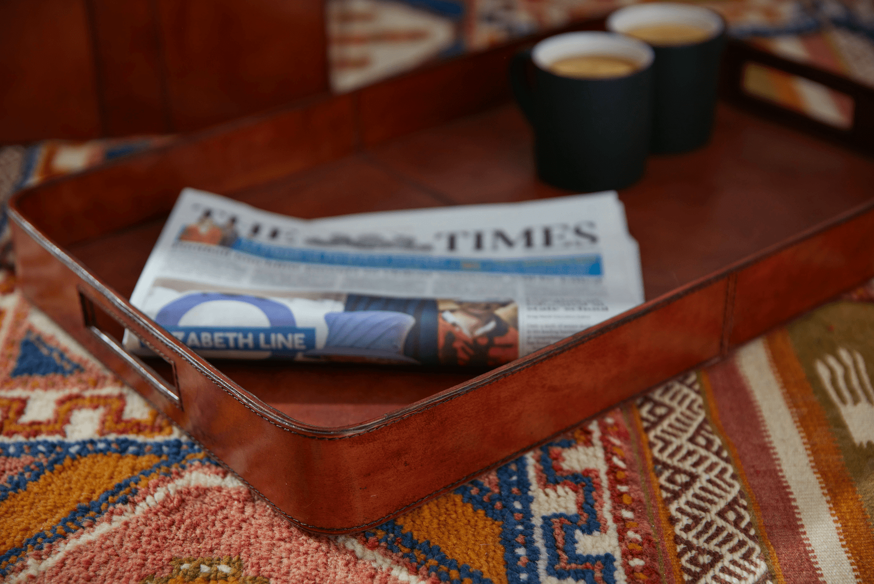 Leather Trays