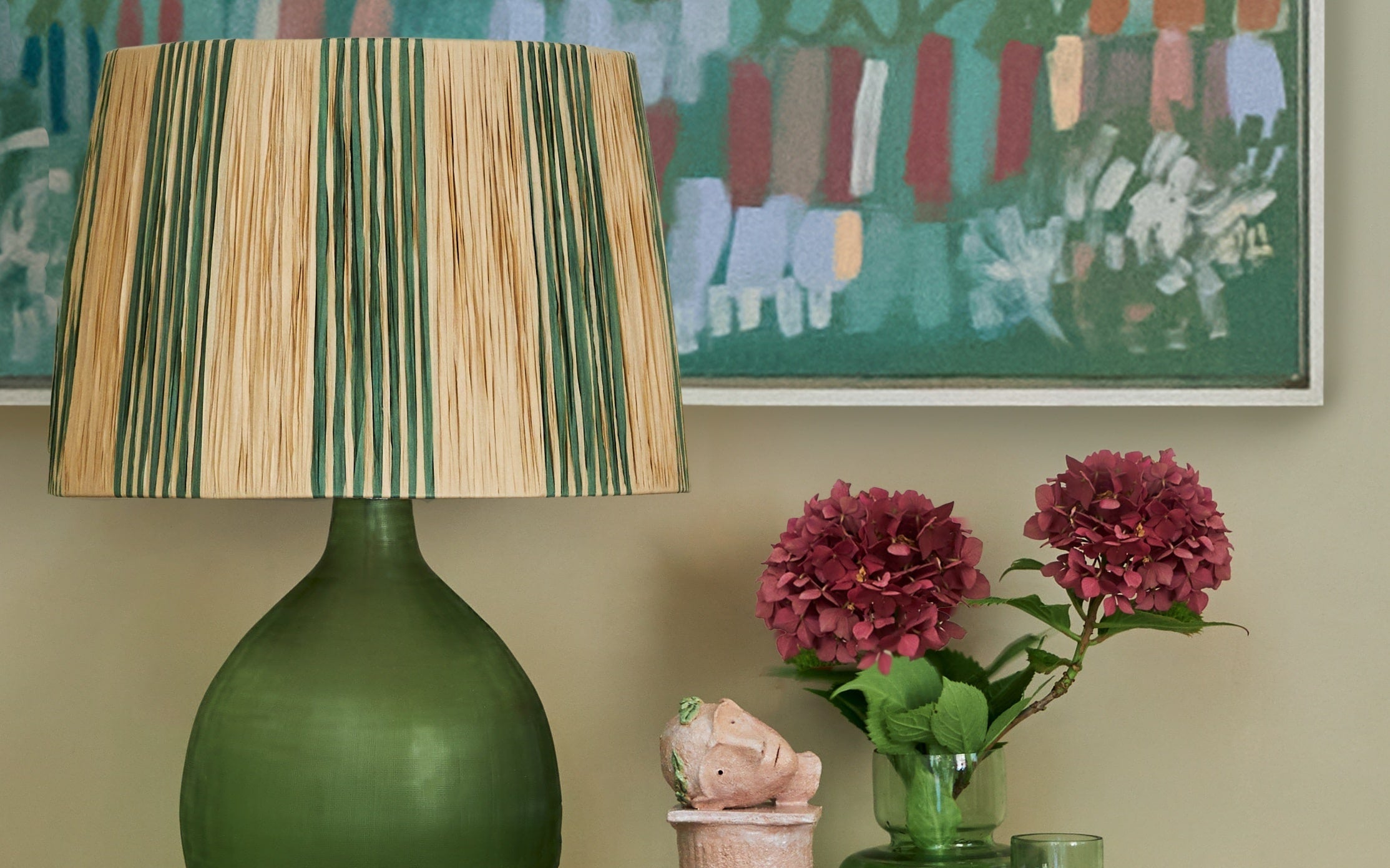 Rattan, Raffia & Wicker Lampshades