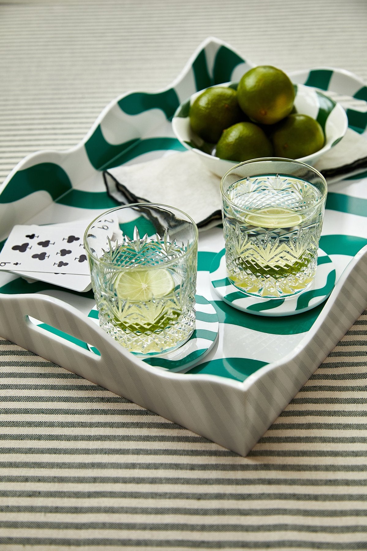 Scalloped Trays