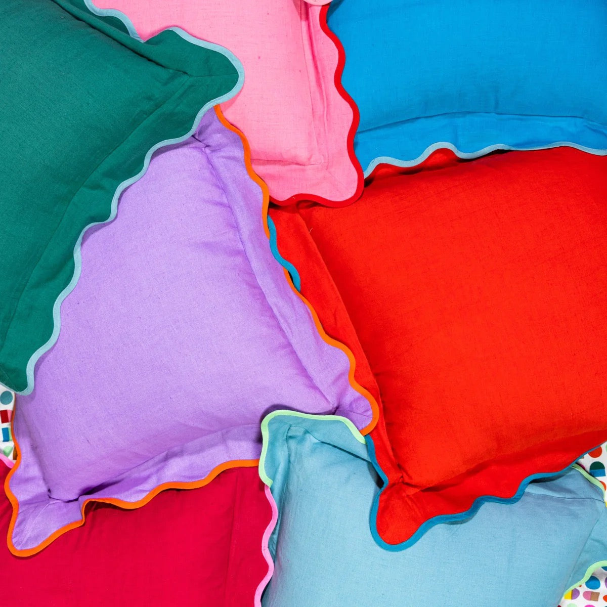 Scalloped Cushions