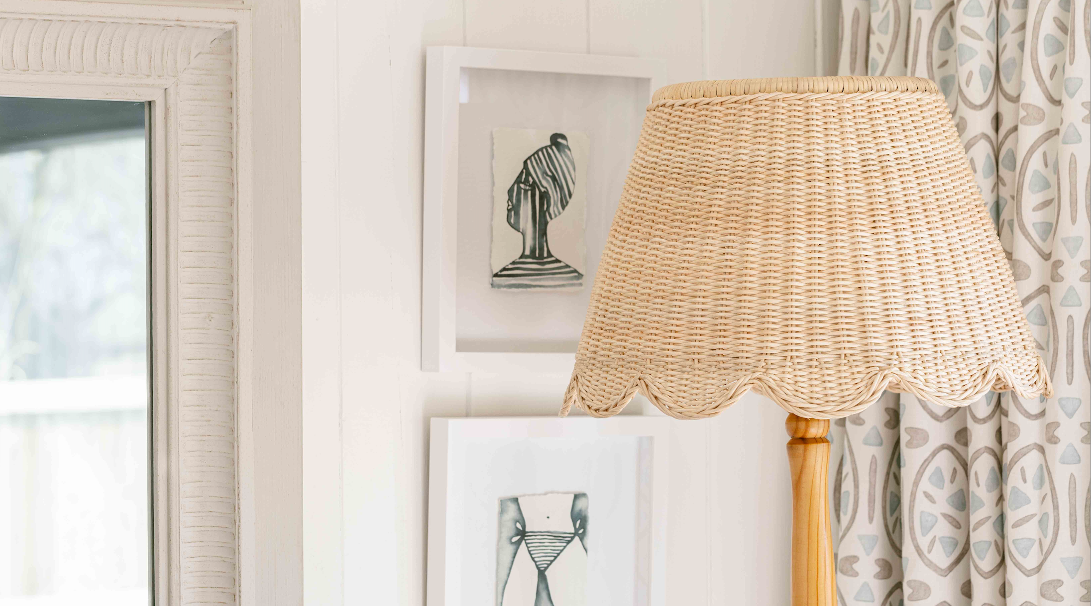 Scalloped Furniture, Lighting & Home Decor