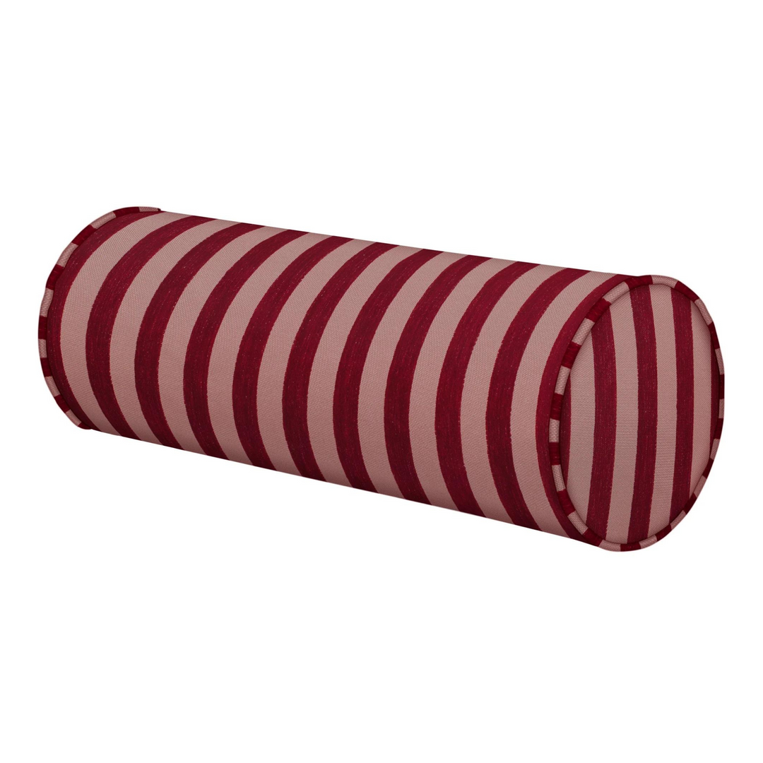 Jackie Bolster Cushion - Bordeaux & Rose