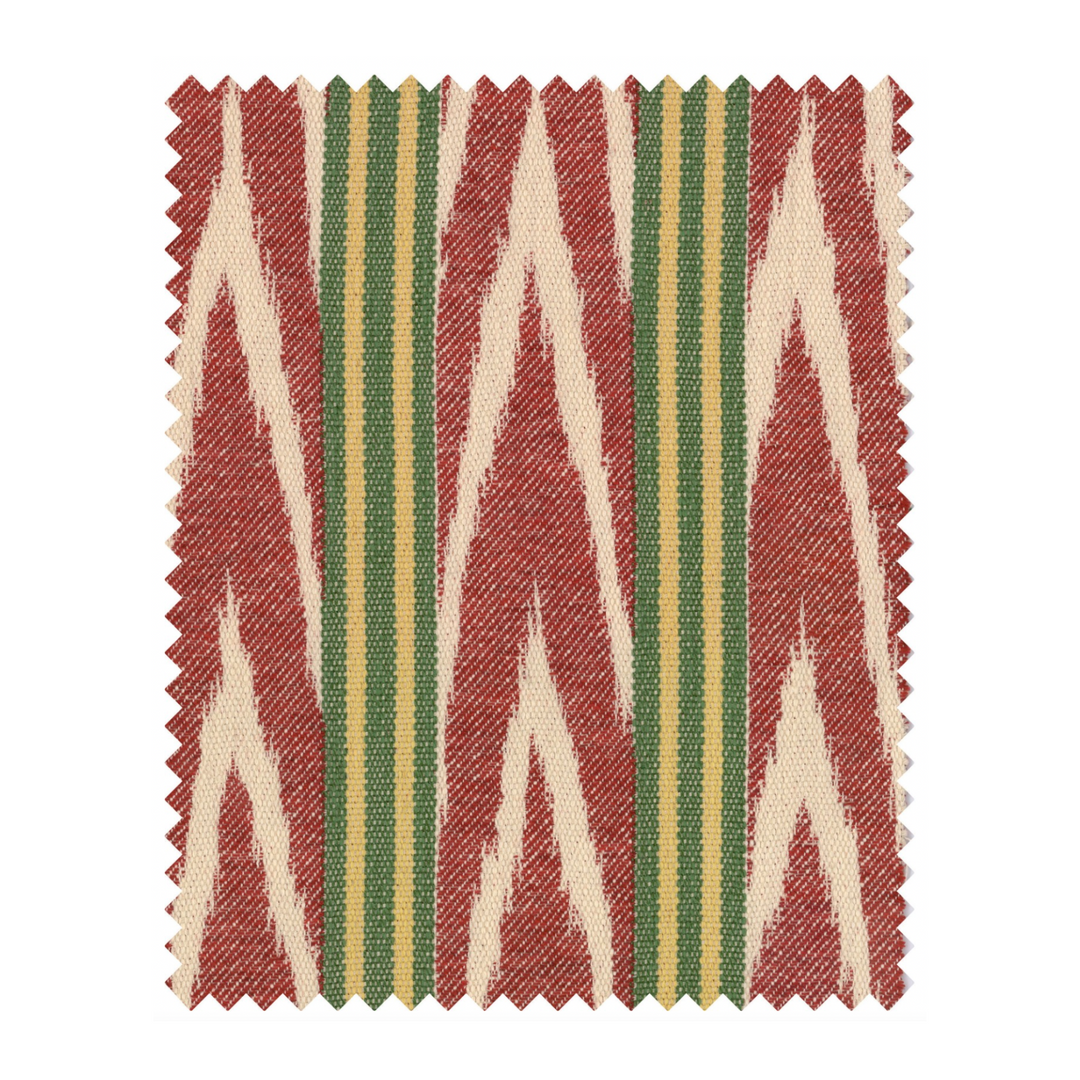 Bakhmal Ikat Woven Fabric
