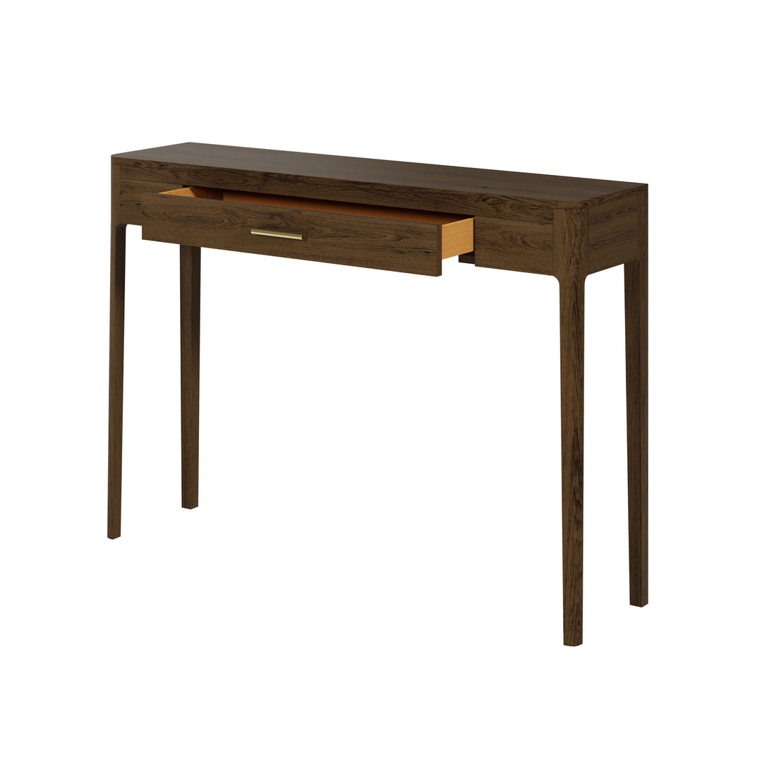Tommy Console Table - Brown Oak
