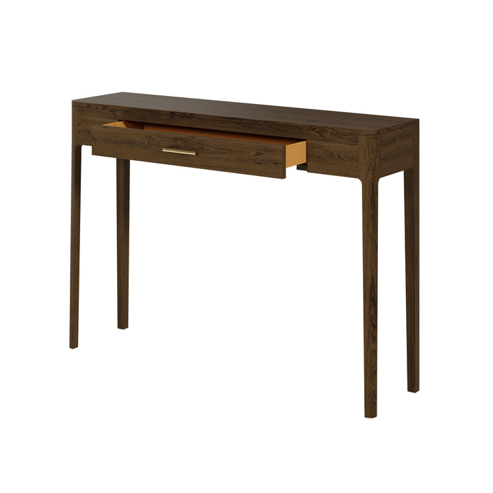 Tommy Console Table - Brown Oak