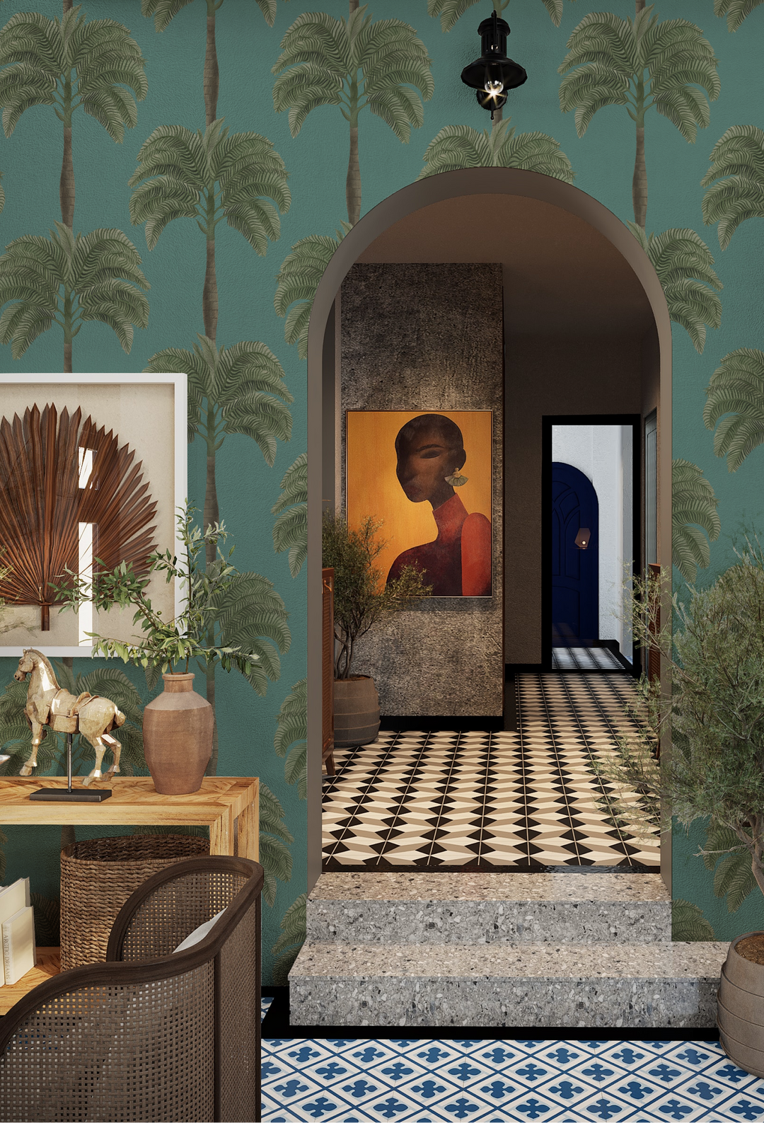 Little Palma Wallpaper