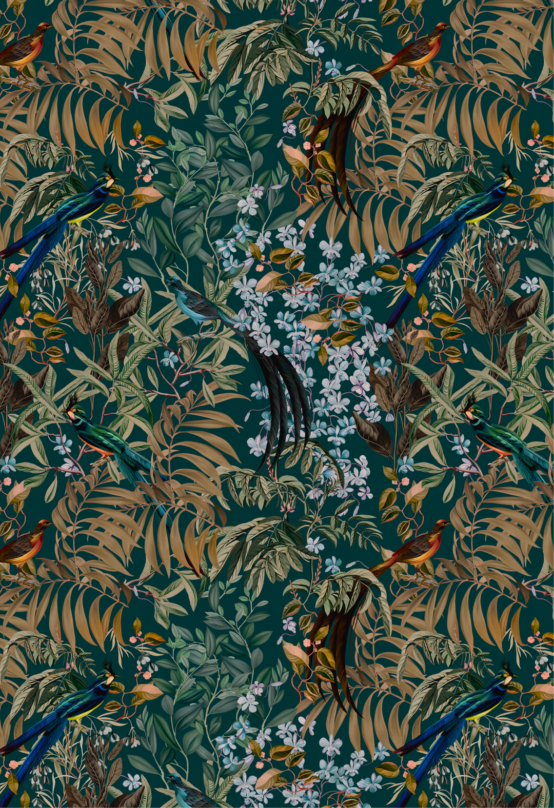 Resplendent Woods Wallpaper