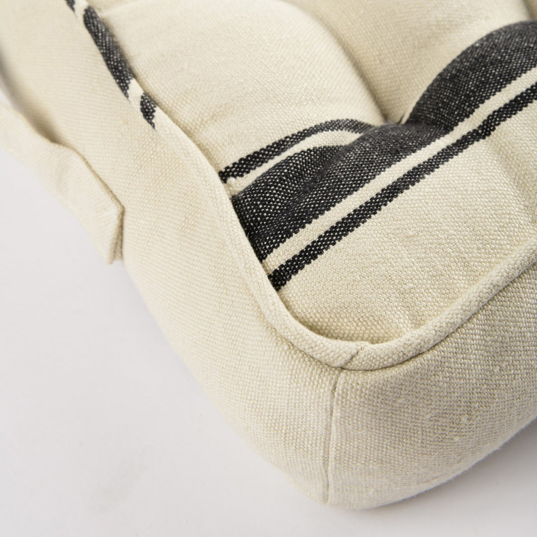 Hajdu Stripe Linen Chair Cushion
