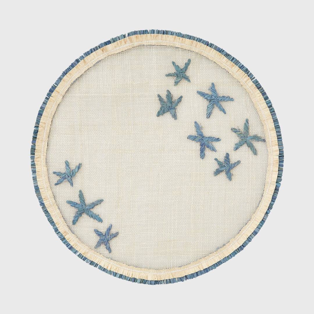 Straw Star Placemat, Set of Four