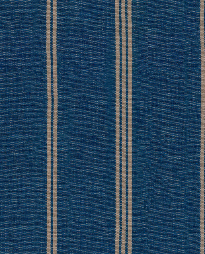 Katalin Stripe Seaport Blue Wallpaper