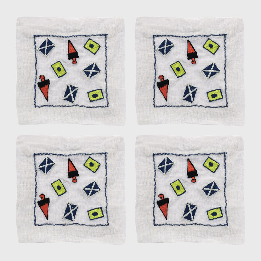 Nautical Cocktail Napkins