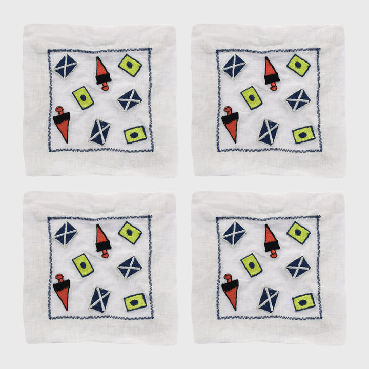 Nautical Cocktail Napkins