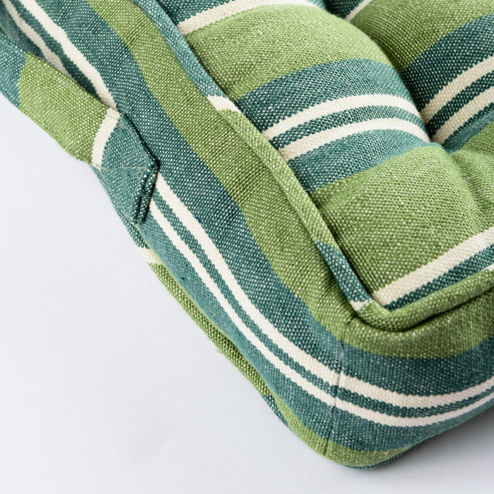 Szepviz Stripe Linen Chair Cushion