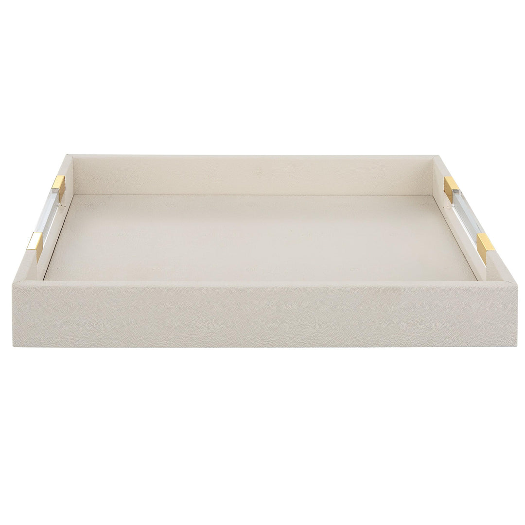 Wessex Tray - Ivory Shagreen