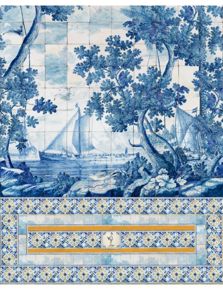 Azure Mural Wallpaper