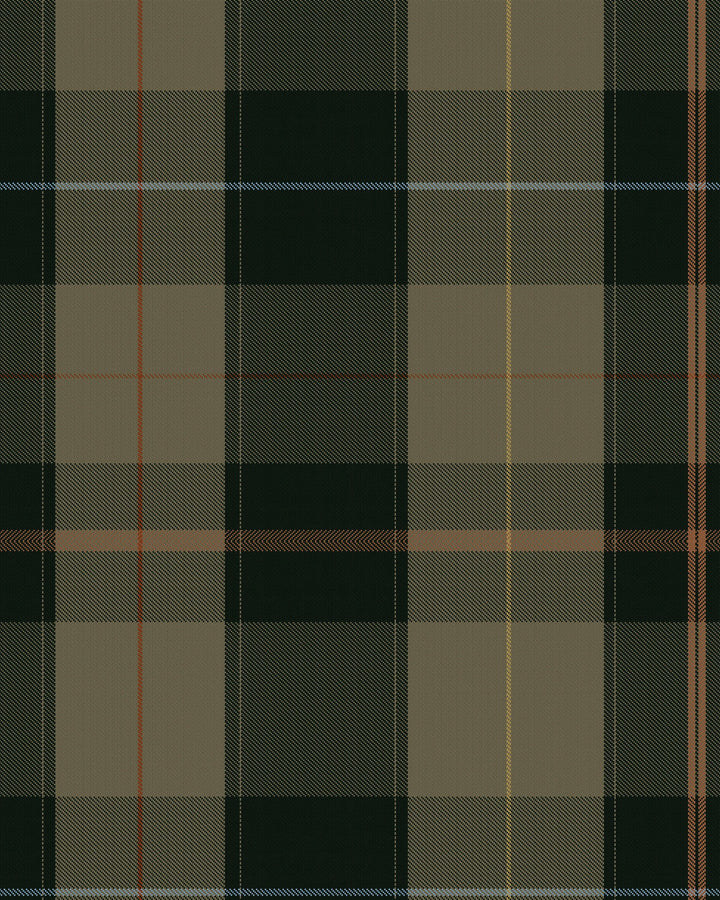 Equestrian Plaid Wallpaper