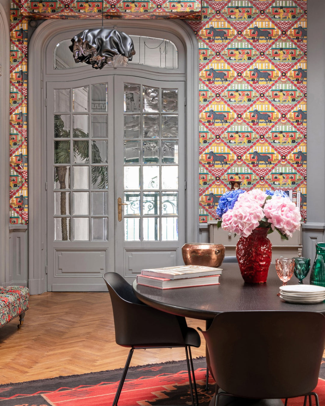 Gare Du Nord Wallpaper - Lemon | Orient Express Collection