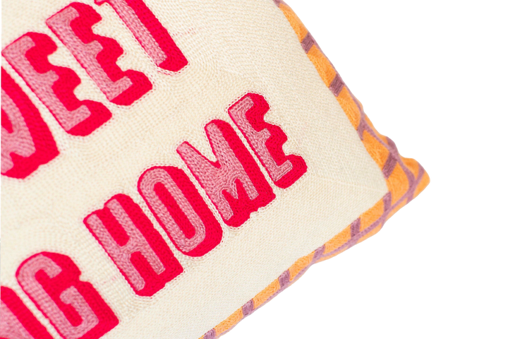 Home Sweet F*cking Home Needlepoint Cushion