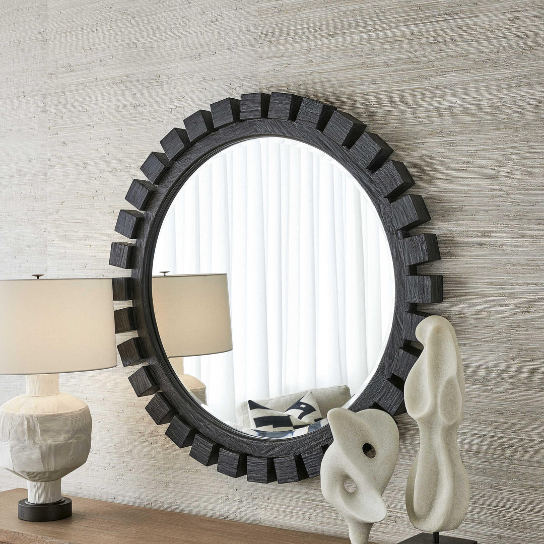 Around The Block Mirror - Ebony