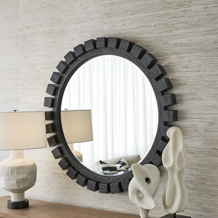 Around The Block Mirror - Ebony