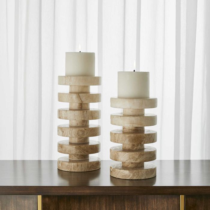 Emora Pillar Candleholders