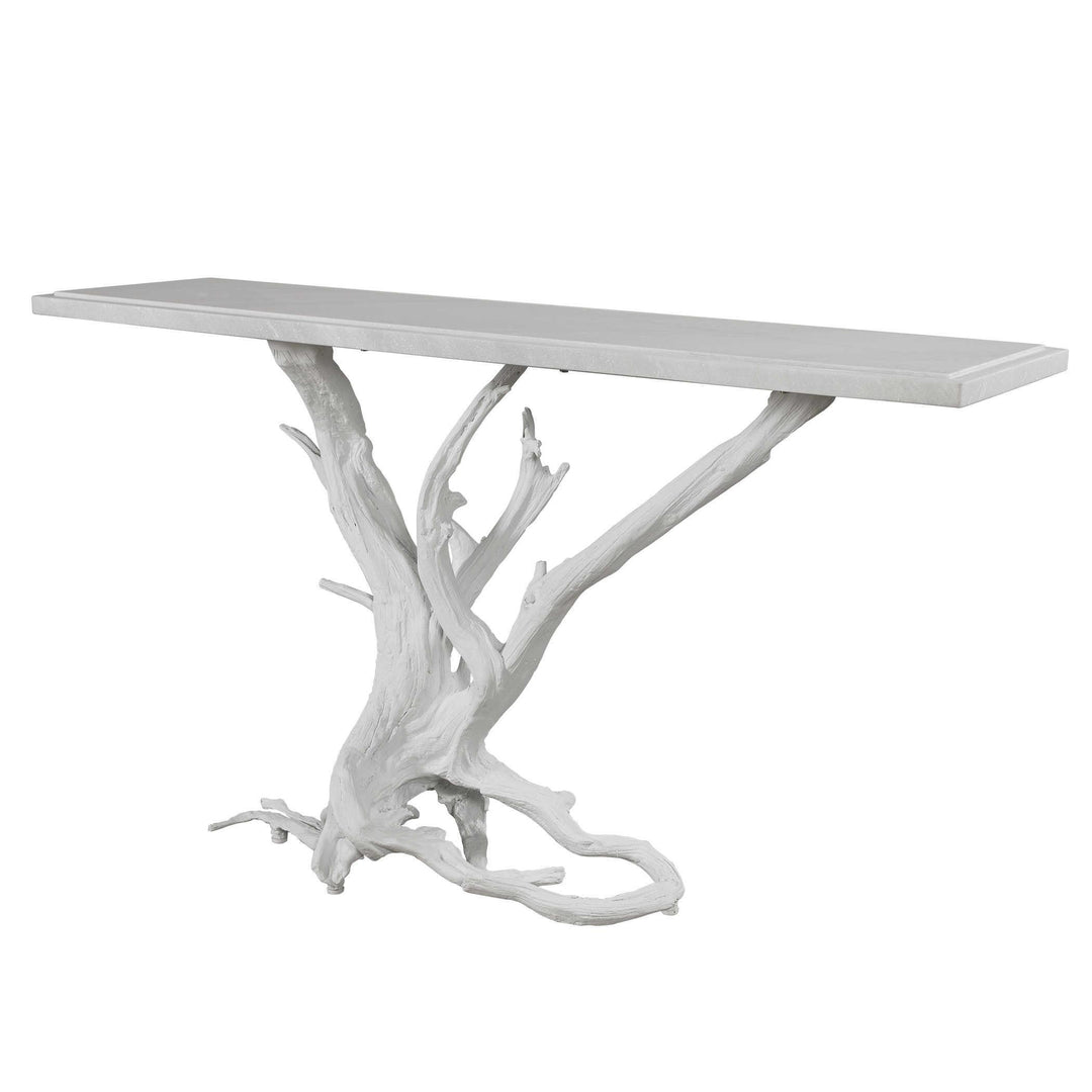 Big Sur Console Table - Matte White