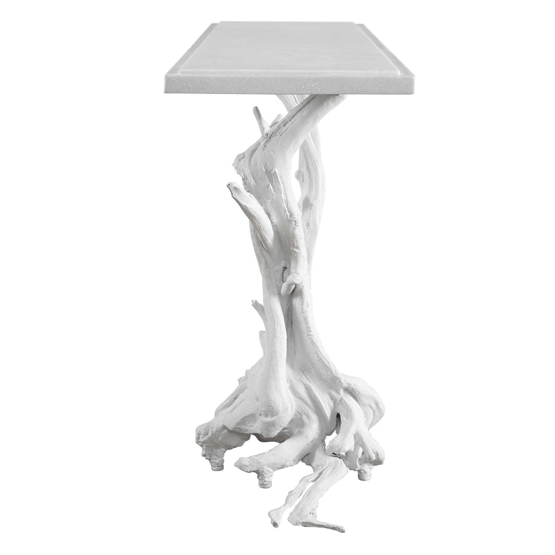 Big Sur Console Table - Matte White