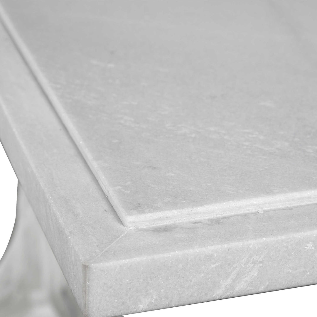 Big Sur Console Table - Matte White