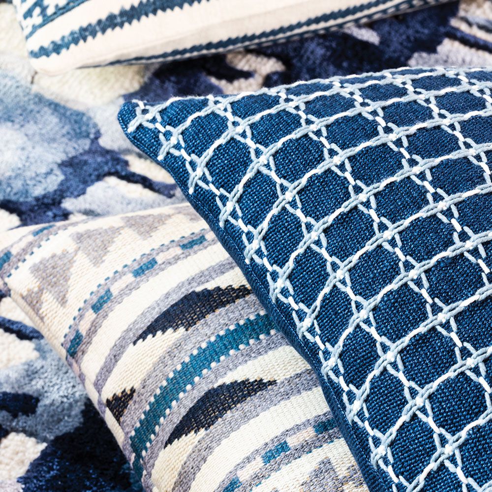 Maliana Cushion - Indigo