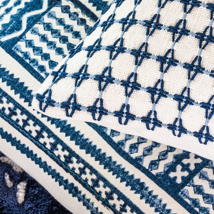 Kuba Cushion - Indigo