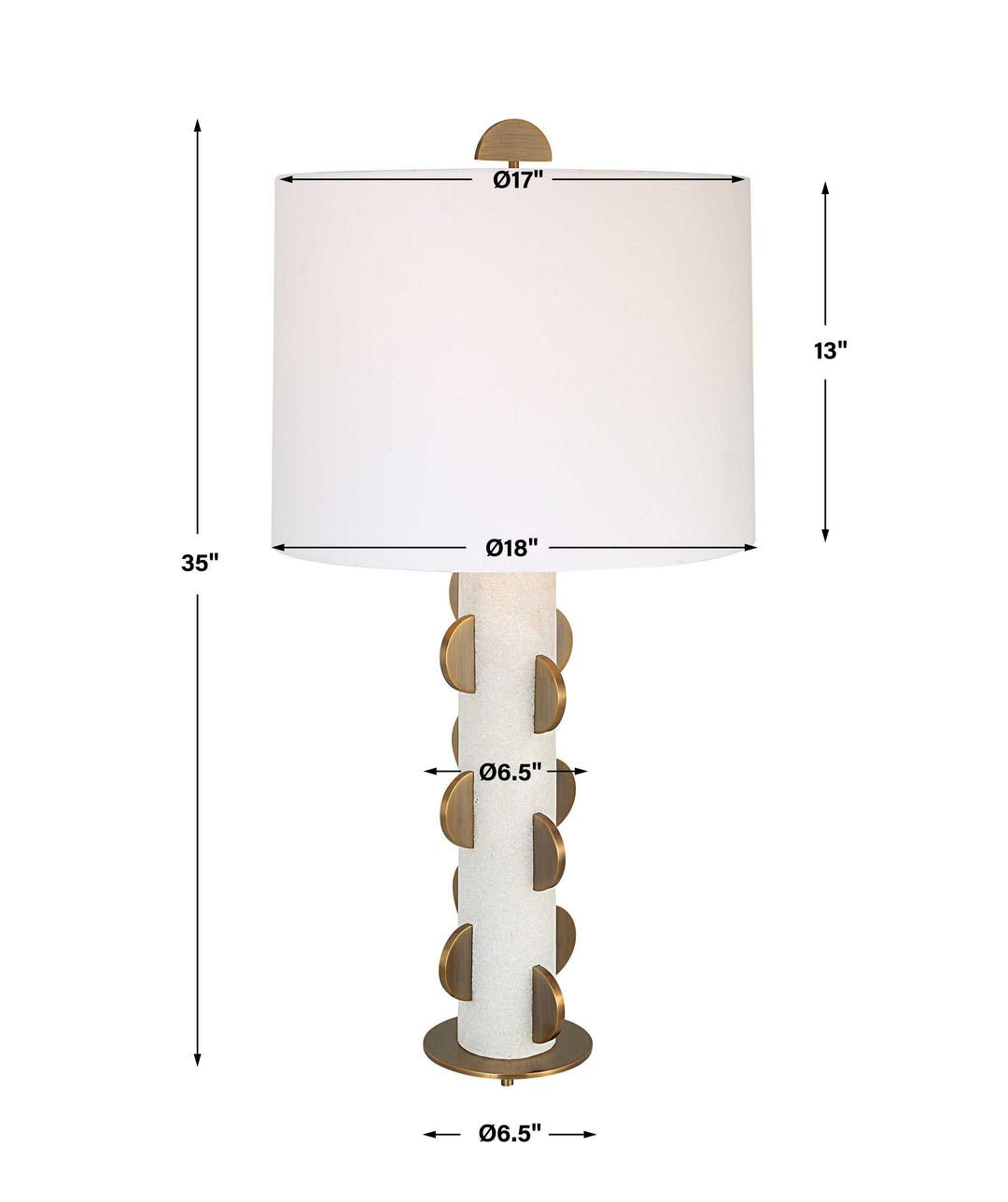 Half Moon Table Lamp