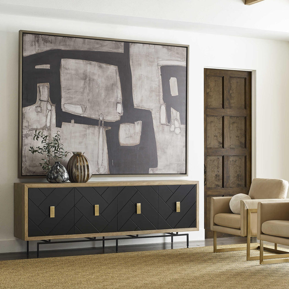 Scott Kerr Framed Canvas, "Been Around The Block"