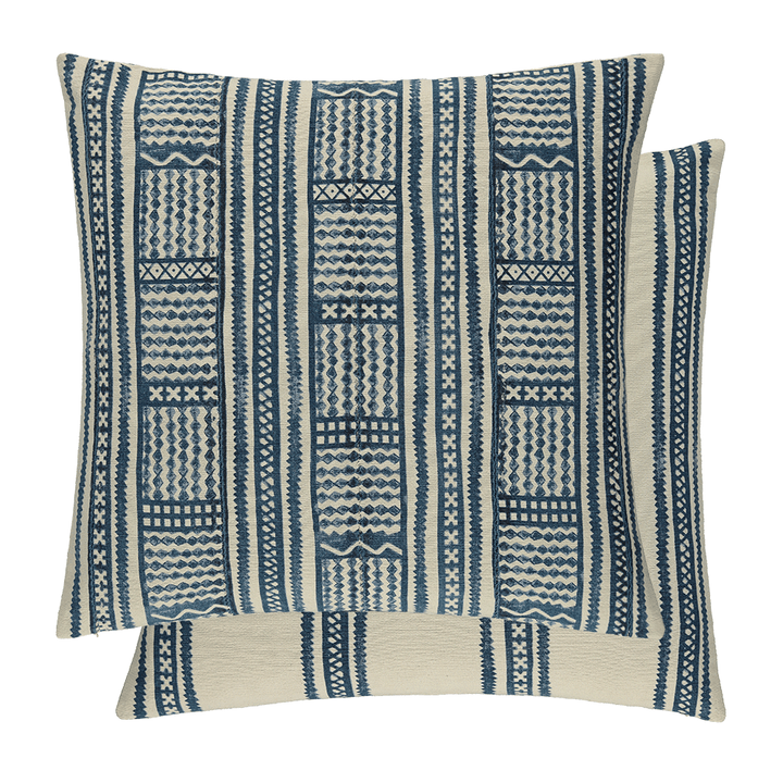 Kuba Cushion - Indigo