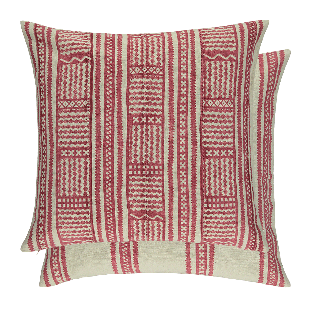 Kuba Cushion - Rouge