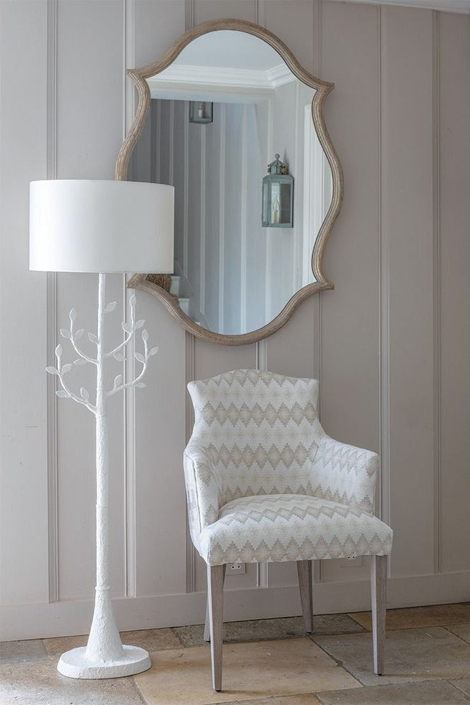 Millana Floor Lamp - Chalk White