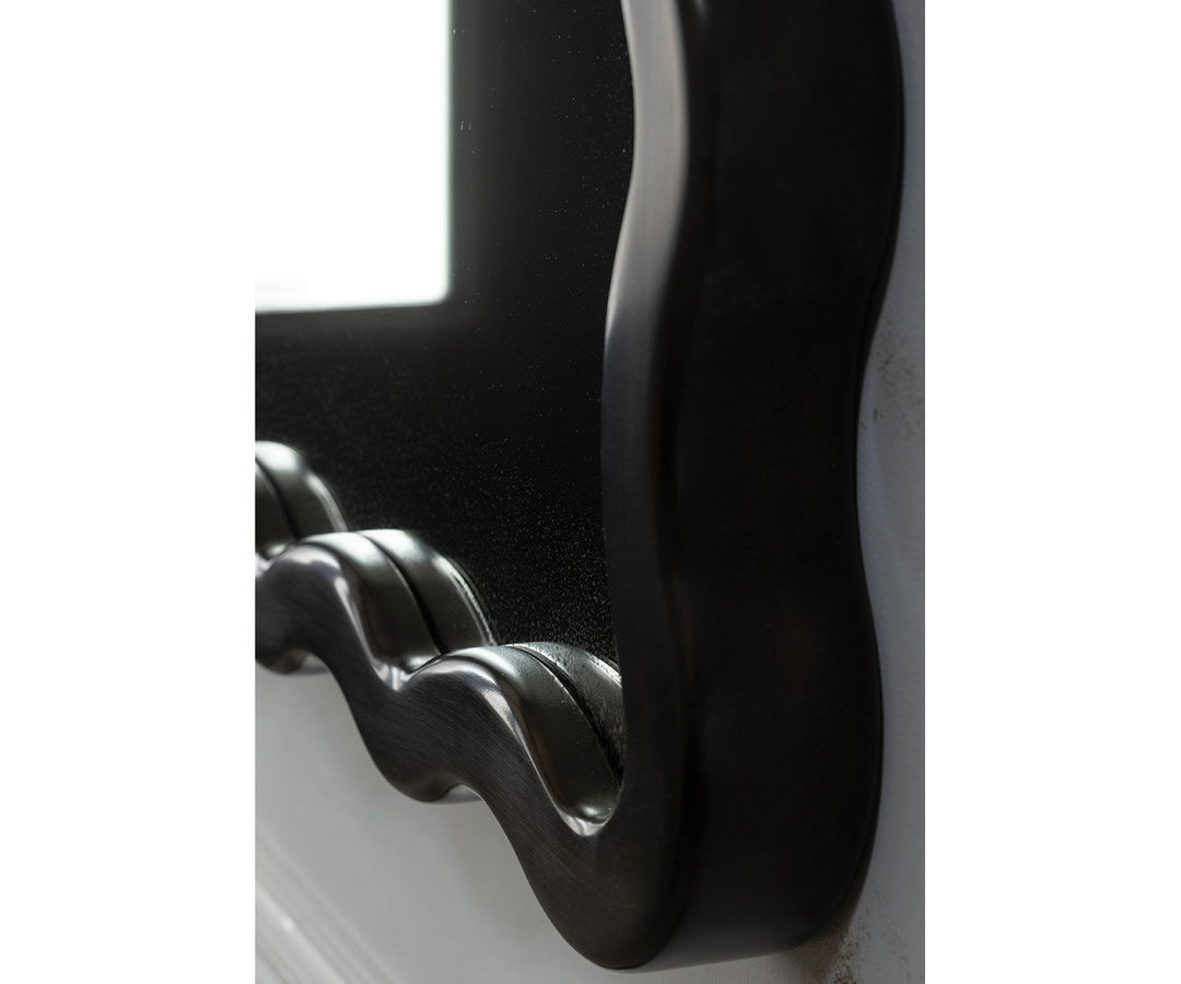 Keste Rectangular Mirror - Bronze