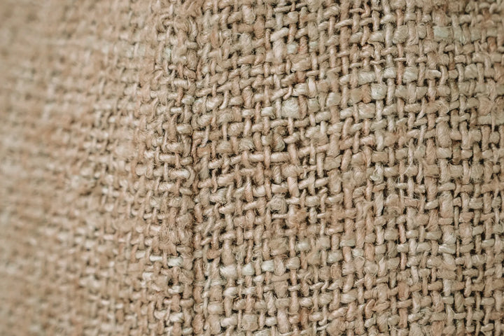 Farah Cotton Pouffe - Beige