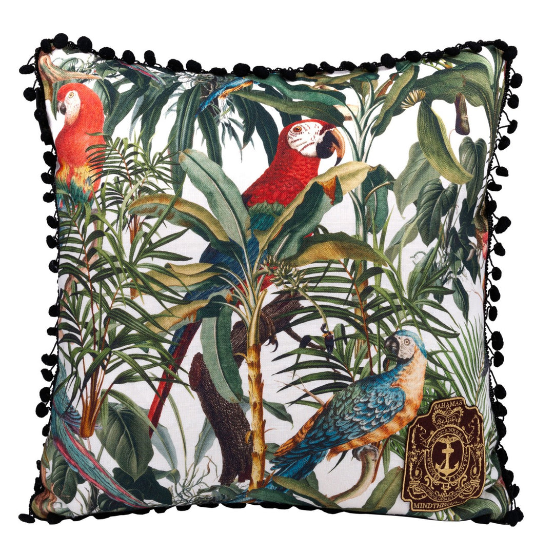 Parrots of Brazil Cushion