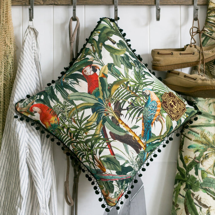 Parrots of Brazil Cushion
