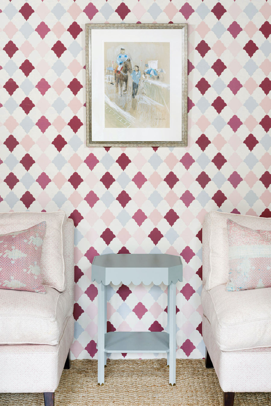 Quilted Harlequin Wallpaper by Barneby Gates