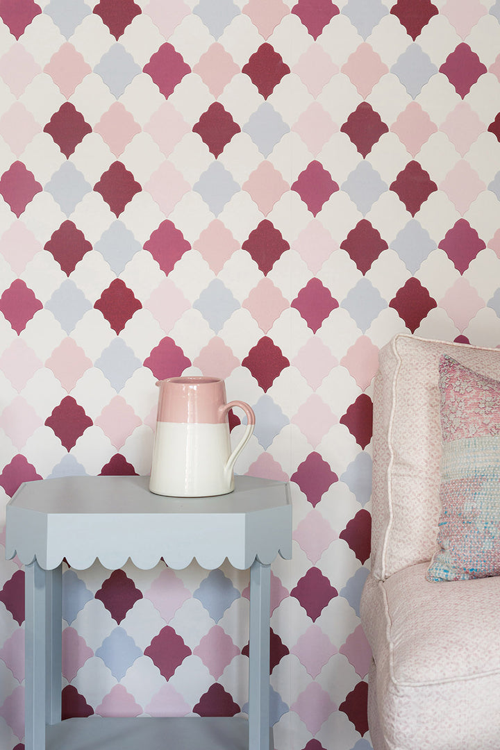 Quilted Harlequin Wallpaper by Barneby Gates