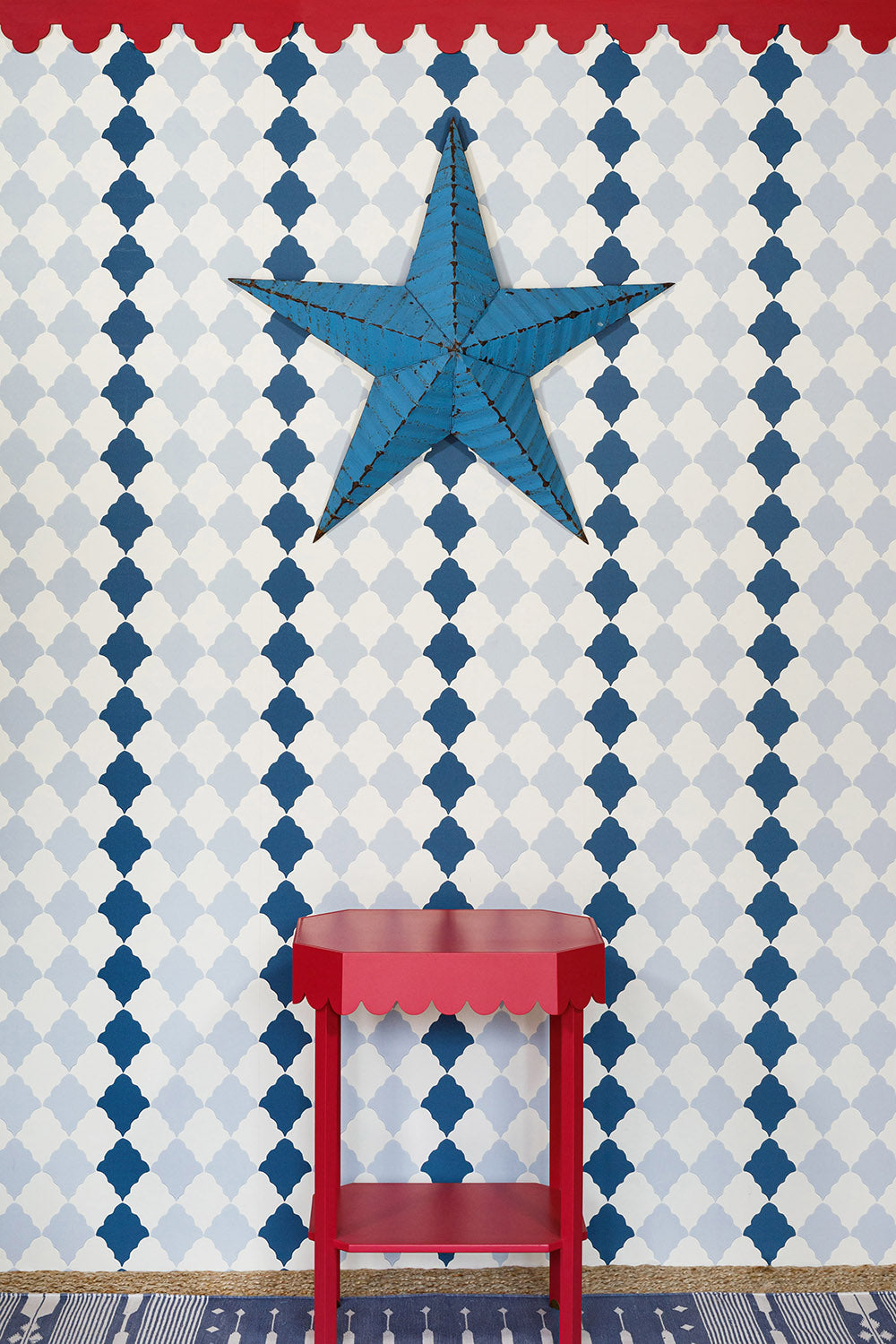 Quilted Harlequin Wallpaper by Barneby Gates