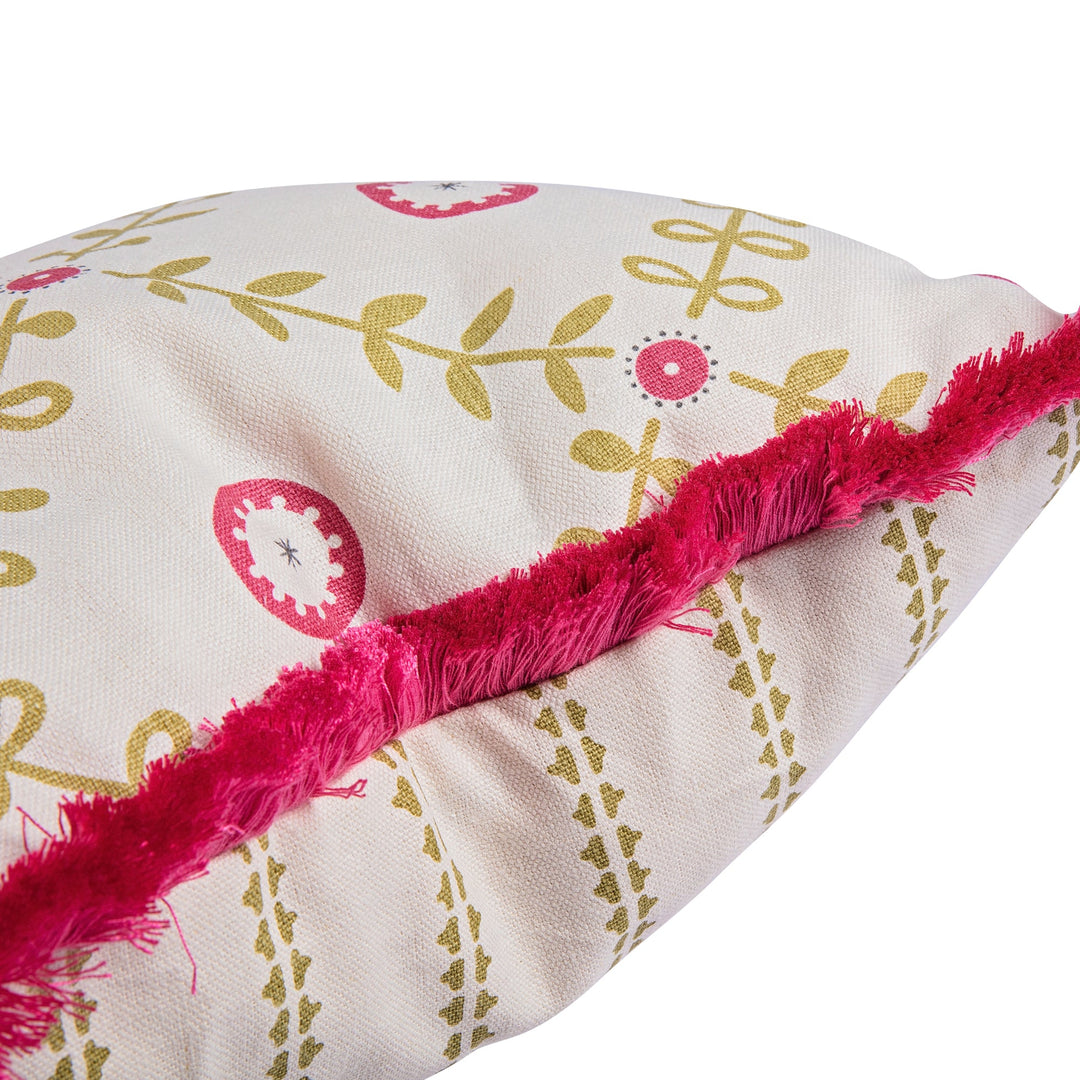 Bows & Leaves Cushion