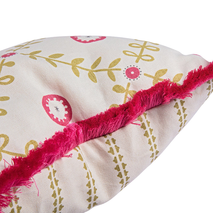 Bows & Leaves Cushion