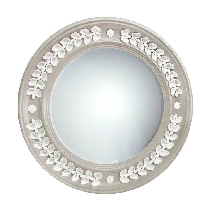 Bibury Round Shell Mirror
