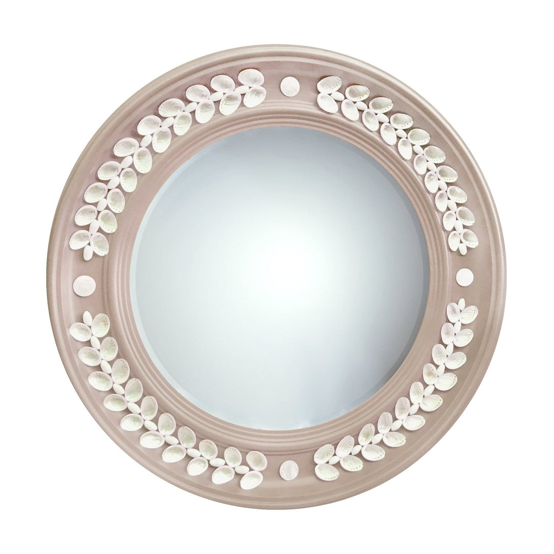 Bibury Round Shell Mirror