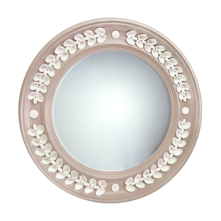 Bibury Round Shell Mirror