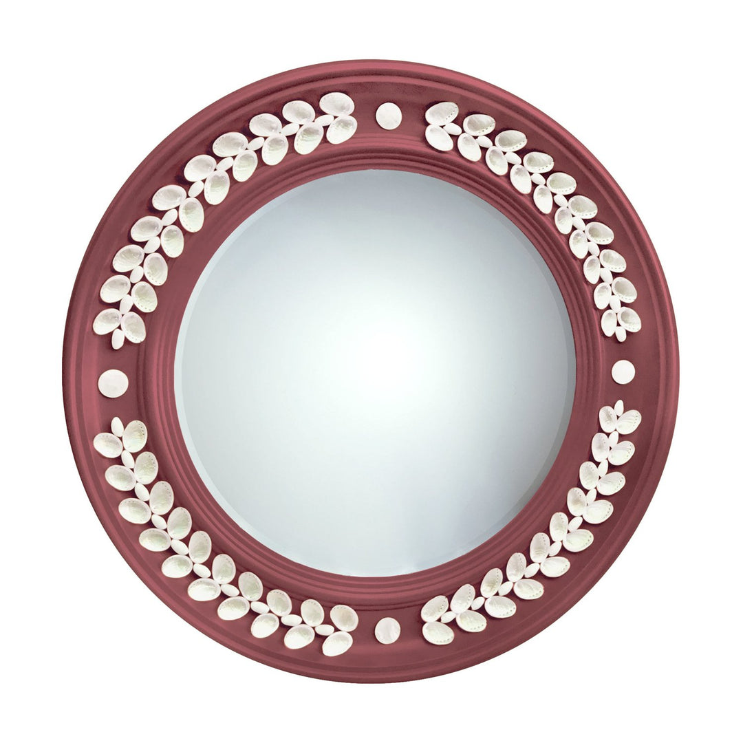 Bibury Round Shell Mirror