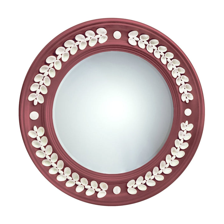 Bibury Round Shell Mirror