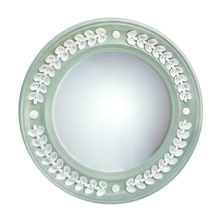 Bibury Round Shell Mirror